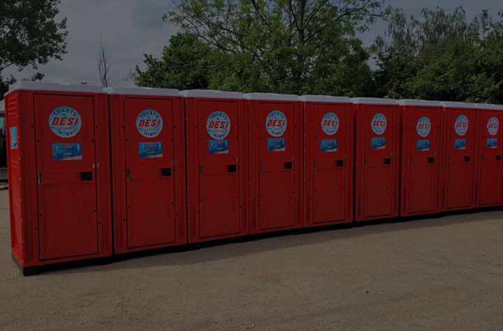 Clean portable toilet setup in Harrow – Desi Toilet Hire